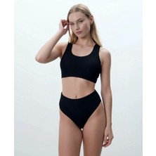 Bemy Store Kadın Transparan Dantel Işlemeli Göğüs Dekolteli Body