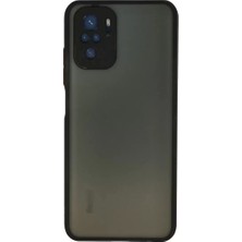 Derin Stok Redmi Note 10 Kılıf Montreal Silikon Kapak - Siyah