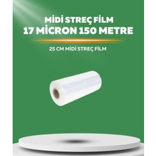 Dalpak Ambalaj Streç Film 17 Micron 25 cm 150 Metre