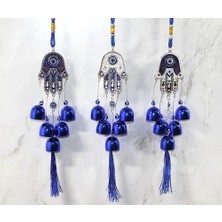 AyrStore Buğz Metal Nazar Boncuğu Çan Model 19