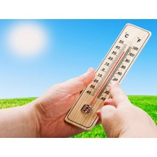 Colezium Ahşap Termometre