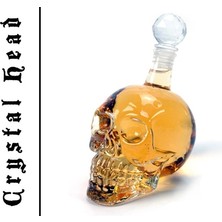 Colezium Crystal Head Kuru Kafa Cam Şişe 350 ml