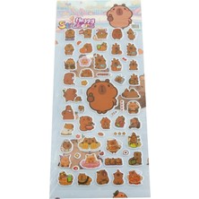 Zero Land Flzdgnkr Happy Kabartmalı Sticker-Kahverengi