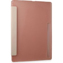 Colezium Galaxy Tab A9 Kılıf Kalemlikli Mars Tablet Kılıfı - Rose Gold