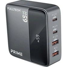 Colezium 65W Masaüstü 4 Portlu Hızlı Şarj  Istasyonu 2xusb-A, 2xtype-C Giriş,1,5 Mt. Kablo