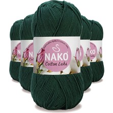 Ata Store 5 Adet Cotton Lüks Yelek Tunik Kazak Bluz Hırka Ipi Yünü Koyu Yeşil 97580