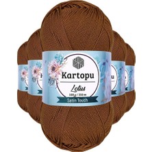 Ata Store 5 Adet Bikini Büstiyer Bluz Örgü Ipi K840 Koyu Hardal