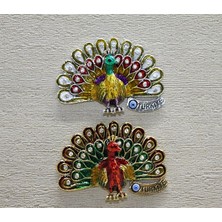 Ata Store Swaroski Tavuskuşu Magnet ALK3852