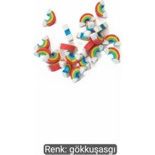 Bodrum Asel 3D Gökkuşağı Figürlü Çocuk Silgisi - Sevimli Okula Dönüş Hediyesi
