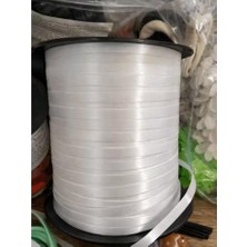 Bodrum Asel Beyaz Hobi Şeridi / Kurdele Ipi – 10 Metre – El Işi, Takı Yapımı, Paketleme ve Dekorasyon Için