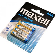 Colezium Maxell LR03 Aaa Lin Ince Kalem Pil 4’lü Paket Blister