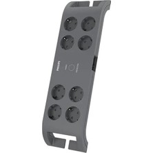 Philips Phılıps 8-Li SPN3180A/62 900 Joules Akım Koruma Prizi Gri