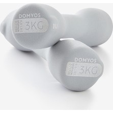 Domyos Fitness Dambılı - 2×3 kg - Gri - Easy