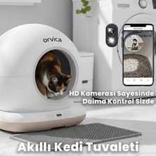 Septembris Akıllı Kedi Tuvaleti Hd Kameralı Akıllı Kedi Tuvaleti