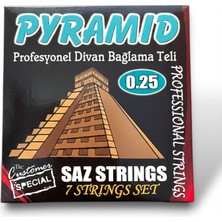 Pyramid Divan Saz / Bağlama Takım Teli 0.25