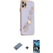Pileli Store Pilelistore™ iPhone 11 Pro Max Kılıf Nova Işık Prime - Siyah 34D Izgaralı Cam + Shine Kamera Lens Koruma Cam - Mı