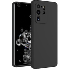 Abatech Samsung S20 Ultra Siyah Lansman Kılıf