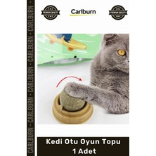 Carlburn #petshop Yapışkanlı Duvar Oyuncak Isırma Çiğneme Yalana Egzersiz Doğal Nane Kedi Otu Oyun Topu