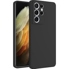 Abatech Samsung S21 Ultra Siyah Lansman Kılıf