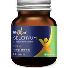 Lifextra Selenyum 60 Tablet - Dezenfektan Hediyeli (%72 Alkol)