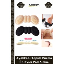 Carlburn Özel Üretim Konforlu Süngerli Topuk Koruyucu Arka Yastık Ayakkabı Topuk Vurma Önleyici Pad 6 mm