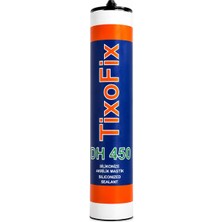 Tixofix Dh 450 Beyaz Silikonize Akrilik Mastik