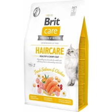 Brit Care Haircare Somonlu ve Tavuklu 7 kg Yetişkin Kedi Maması