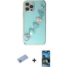 Pileli Store Pilelistore™ iPhone 12 Pro Max Kılıf Nova Işık Prime - Siyah 34D Izgaralı Cam + Shine Kamera Lens Koruma Cam - Mı