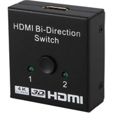 Powermaster PM-19903 Çift Yönlü 2 Port HDMI Splitter Çoklayıcı Birleştirici Switch