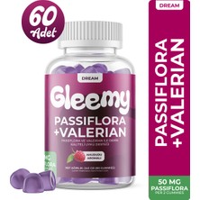 Gleemy Dream Çiğnenebilir Gummy Vitamin 60 Adet (Passiflora, Lavanta, Papatya, Valerian)