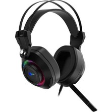 Lenovo Lecoo HT405 Kulak Üstü Rgb LED Aydınlatma Kablolu Gaming Oyuncu Kulaklık
