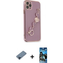 Pileli Store Pilelistore™ iPhone 11 Pro Max Kılıf Nova Işık Prime - Siyah 34D Izgaralı Cam + Metal Kamera Lens Koruma Cam - Mı
