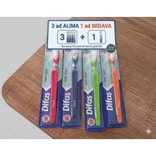 Lider Magnesia Difaş Dipa Dent Orta Sert Diş Fıeçası 3 + 1 Toplam 4 Ad