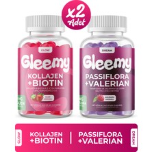 Gleemy Dream + Glow Ikili Set Çiğnenebilir Gummy Vitamin (2 x 60 Adet)