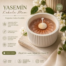 Tişört Kodu Yasemin Kokulu Dekoratif Mum – 100 gr