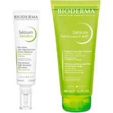 Bioderma Sebium Kerato+ 30 ml + Sebium Foaming Gel Active 45 ml
