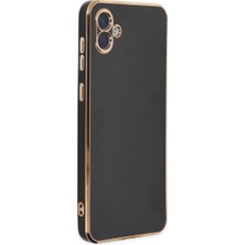 Bezos Galaxy A04 Kılıf Volet Silikon - Siyah