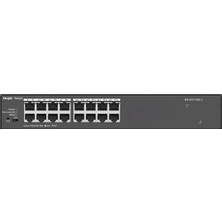 RUIJIE 16port REYEE GIGABIT Yönetilemez Switch Çelik Kasa RG-ES116G-L