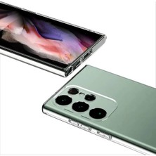 Abatech Samsung S23 Ultra Şeffaf Telefon Kılıfı