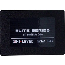 Hi-Level Hı-Level Elıte Serıes 512GB 560/540MB/S 2.5" SSD HLV-SSD30ELT/512G