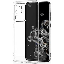 Abatech Samsung S20 Ultra Şeffaf Telefon Kılıfı