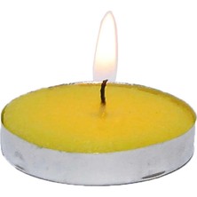 Colezium Tea Lights Sarı Mum 5 Li 1 Paket