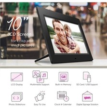 Colezium 10-Inç LCD Ekran Dijital Fotoğraf Çerçevesi