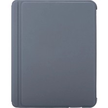 Colezium T5510D Ipad Pro 13 (2024) Kılıf Palermo Ledli Klyeli Standlı Tablet Kılıfı - Siyah