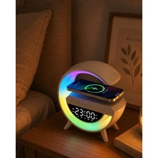 sbodurhome Rgb Işıklı Bluetooth Hoparlör Tf Kart ve Fm Destekli Kablosuz Ses Sistemi