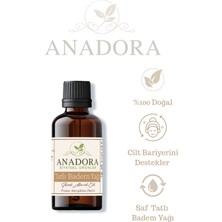 Anadora Tatlı Badem Yağı 10 ml %100 Saf Bitkisel Bakım Yağı