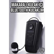 sbodurhome Makaralı Bluetooth Kulaklık Çağrı Cevaplama Kablolu Uzun Pil Ömrü