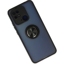 Colezium 10C Kılıf Montreal Yüzüklü  Kapak - Siyah