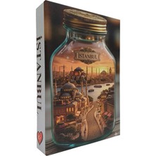 BseyStore 2028 -773 Istanbul Dekoratif Kitap Kutusu