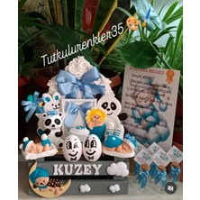 Tutkulu Renkler 40 Uçurma Sepeti / Kırk Uçurma Sepeti / Babyshower / Bebek Hediye Sepeti /teyze Sepeti/hala Sepeti